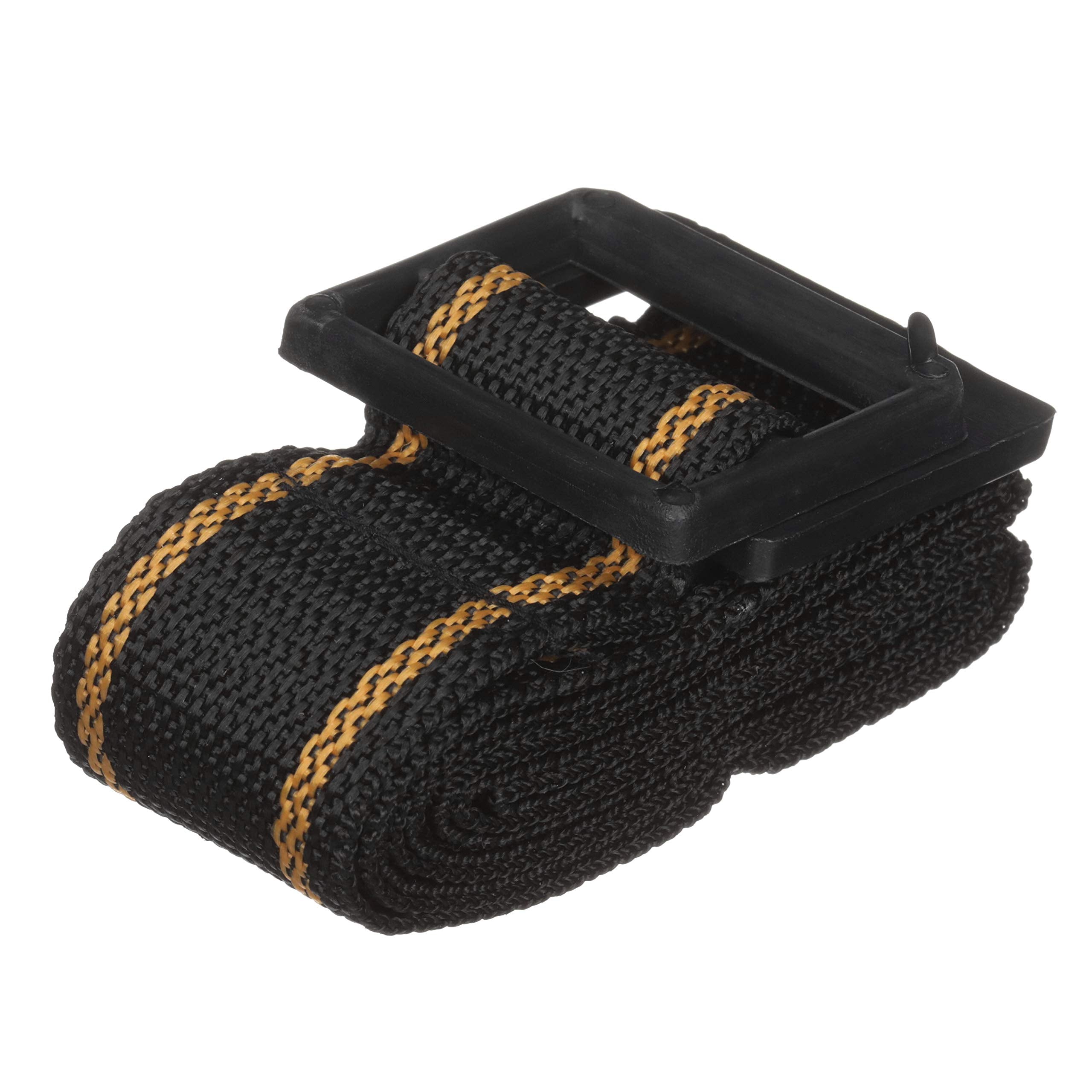 Battery Box Hold-Down Strap Kit Attwood 9013A3, Long Size, 54 Inches Long, Woven Polypropylene, with 2 Footman Clamps