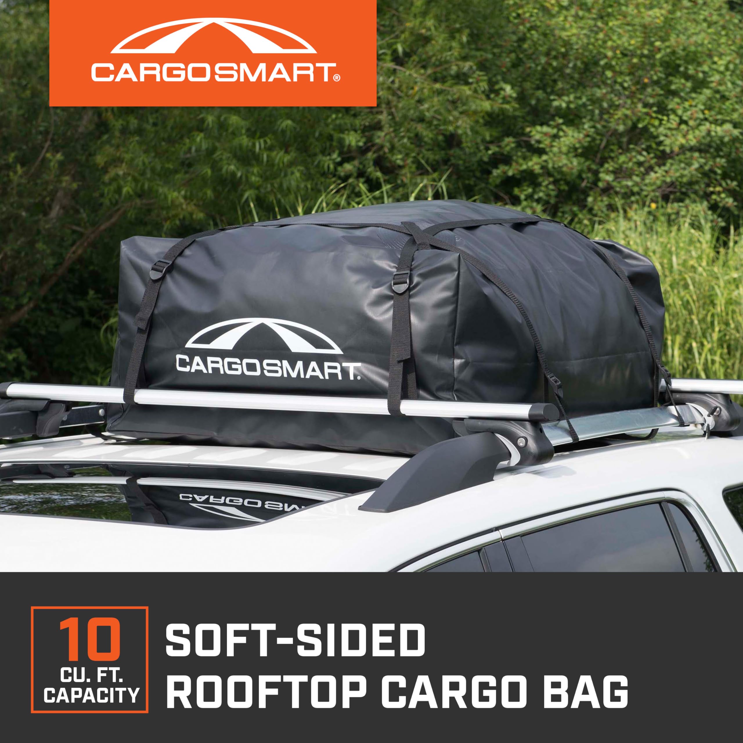 SOFT SIDED 10 CU FT CAR TOP CARRIER