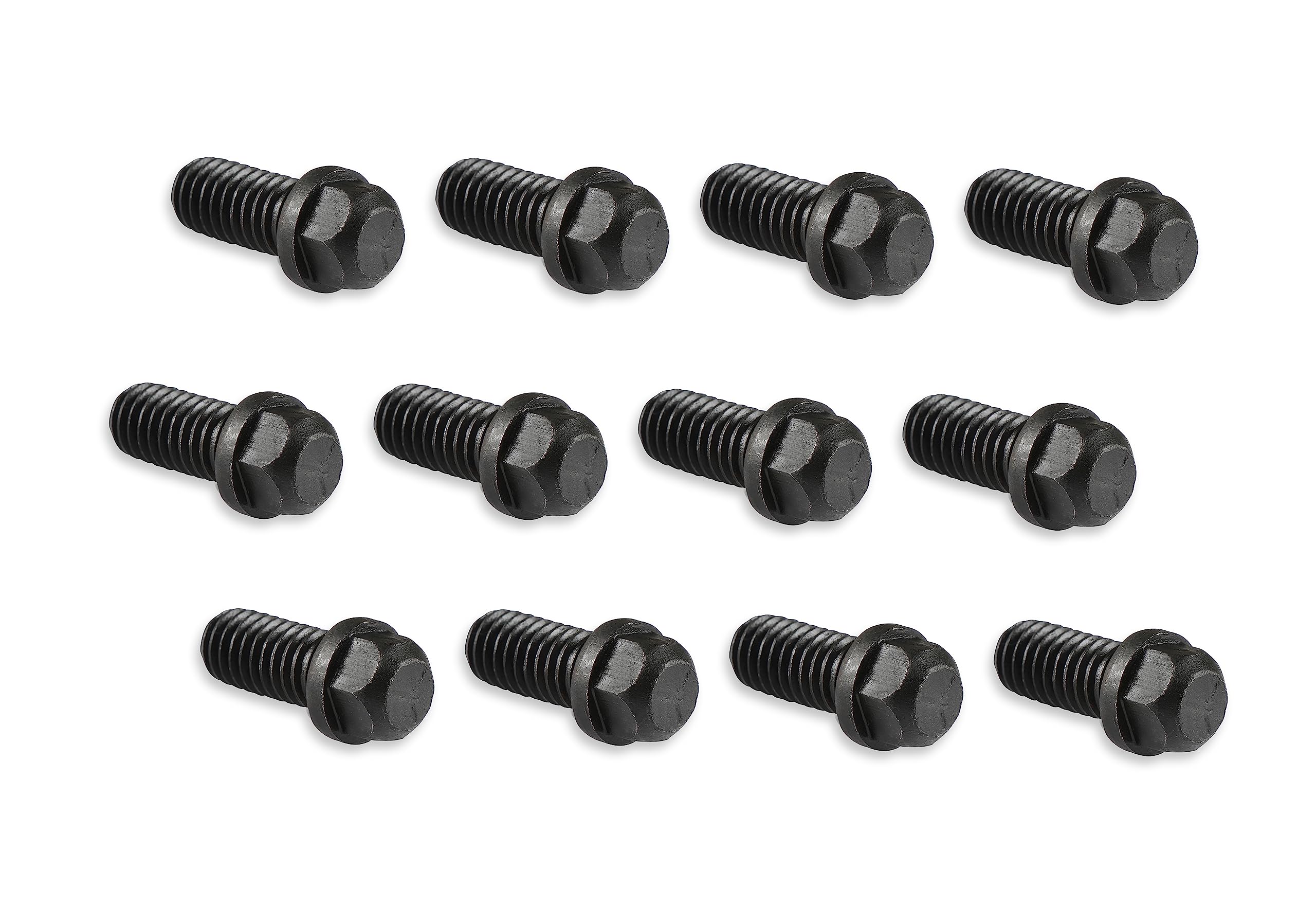 Header Bolts Mr. Gasket,3/8-16X3/4, Black