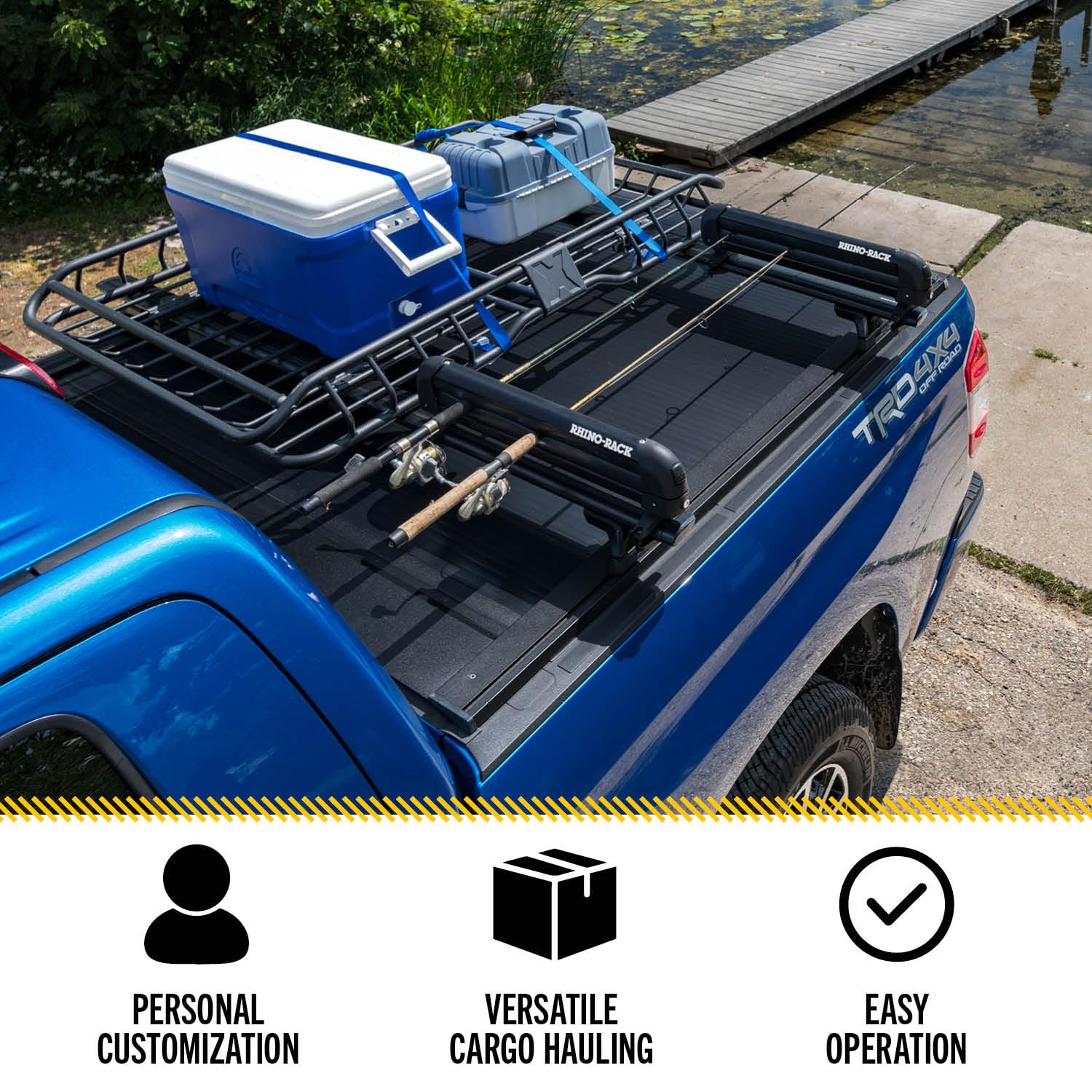 Retrax RetraxONE XR Retractable Truck Bed Tonneau Cover | T-60244 | Fits 2019 - 2025 Dodge Ram 1500 w/ RamBox, Fits w/ and w/o Multi-Function (Split) Tailgate 5' 7" Bed (67.4")