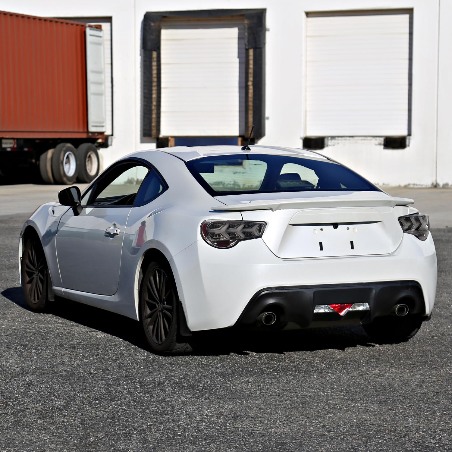 Smoke LED Tail Lights+Sequential LED Signal SPEC-D TUNING Compatible with 2013-2016 Scion FR-S, 2013-2016 Subaru BRZ, Left + Right Pair Assembly