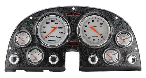 Velocity White Classic Instruments CO63DVSW-LS Direct Fit Gauge Package with Digital Odometer LS Swap Fits 1963-1967 Corvette