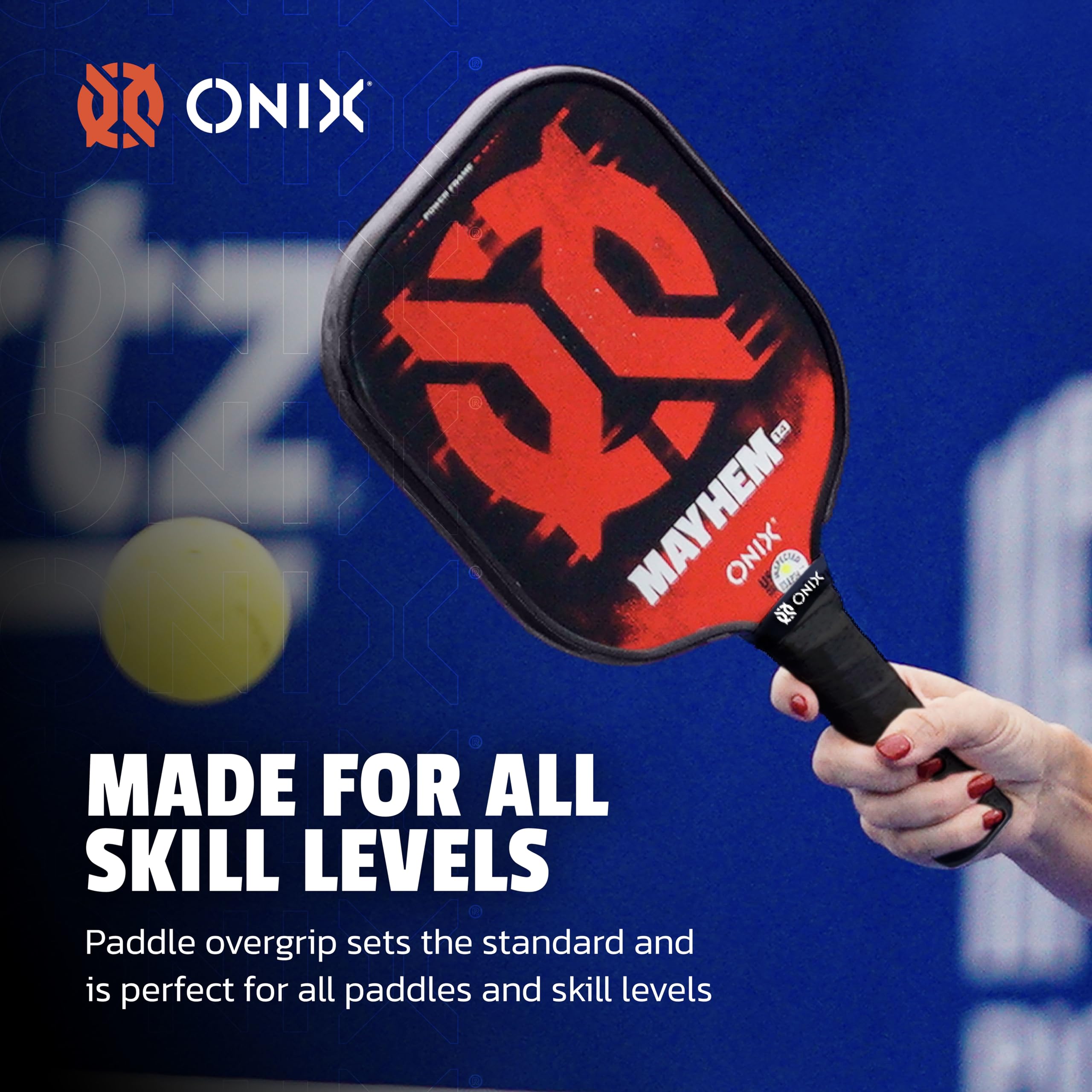 Black Onix Pickleball Paddle Overgrip
