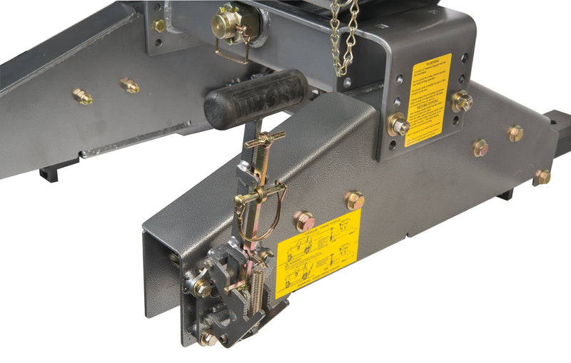 Husky 31690 Wrap Around Jaw 5th Wheel Hitch with Glider, 26K-W 26,000 lb Capacity