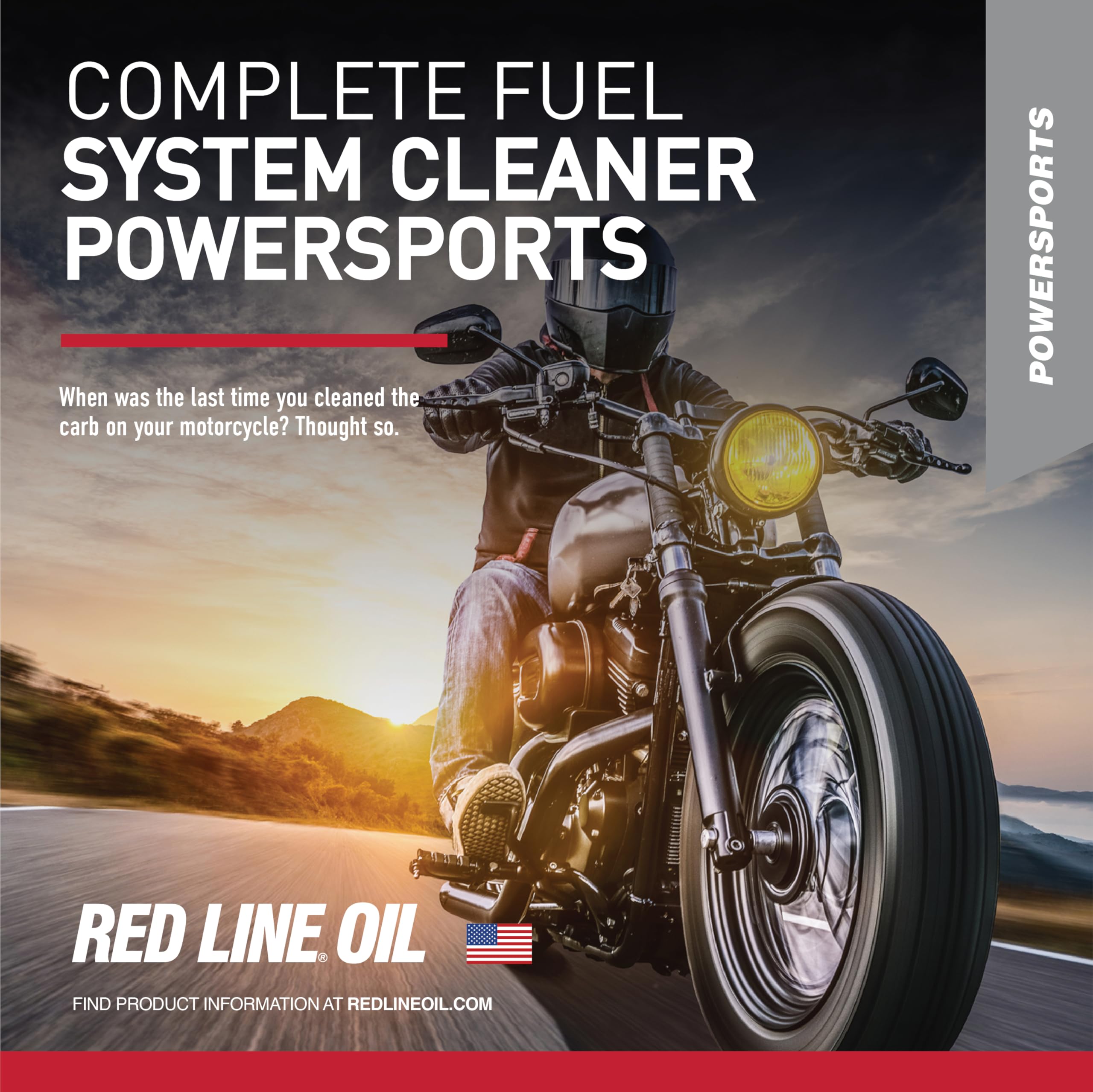 Complete Red Line Powersports Fuel System Cleaner - 4 Ounces