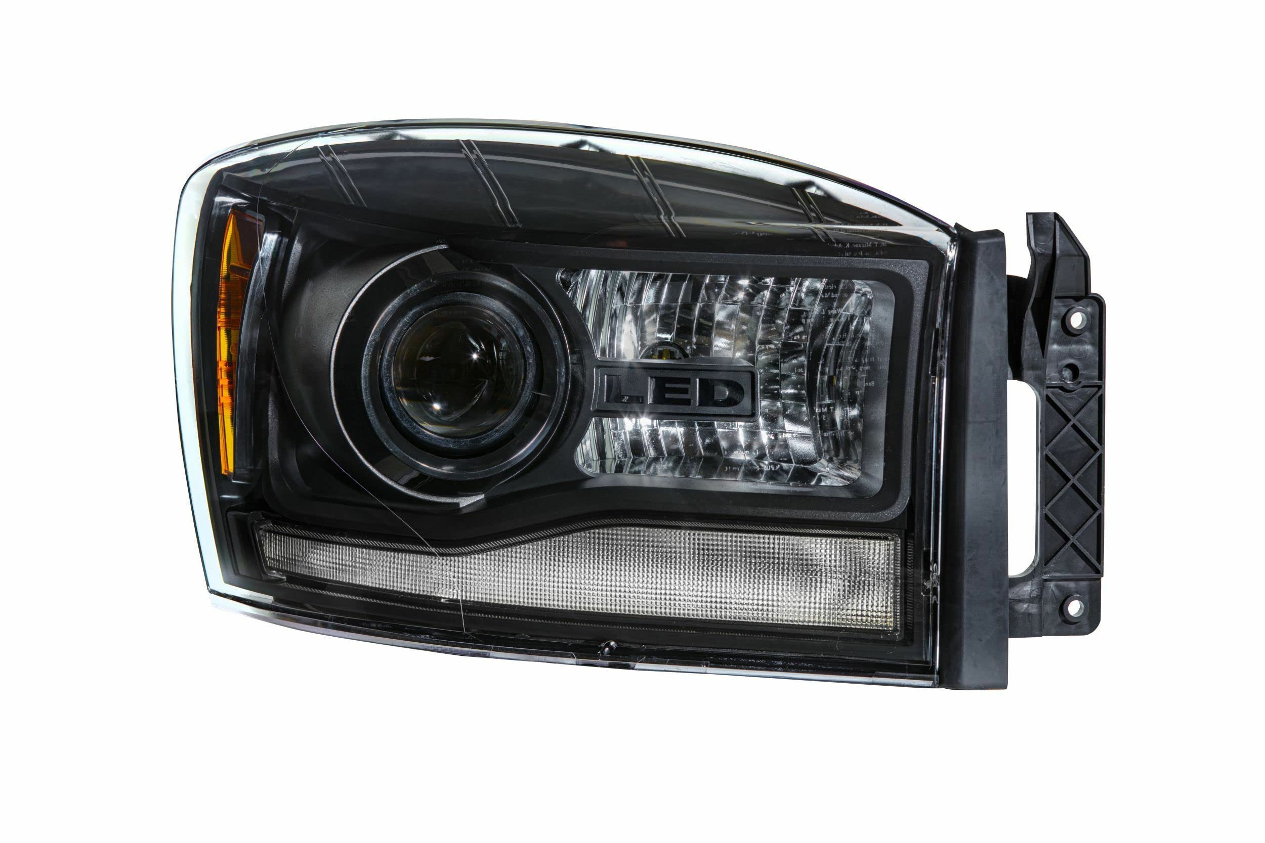 Dodge Ram XB Hybrid LED Headlights: (06-08) (Pair/ASM) Morimoto LF558