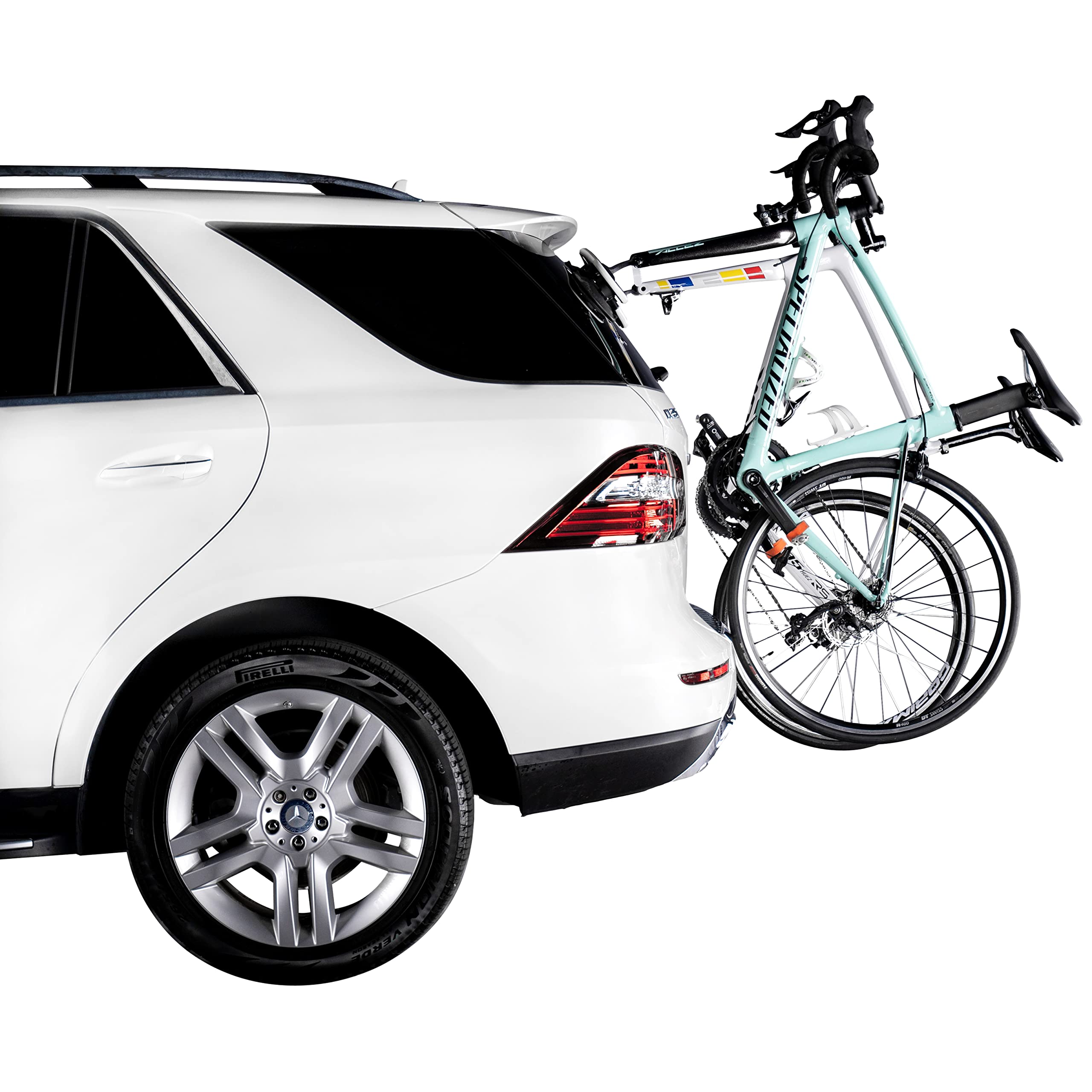 Mini Bomber MAX SeaSucker Bike Rack - Carries 2 Bikes (Includes HUSKE Plugs Compatible with The Most Popular Bike Types)