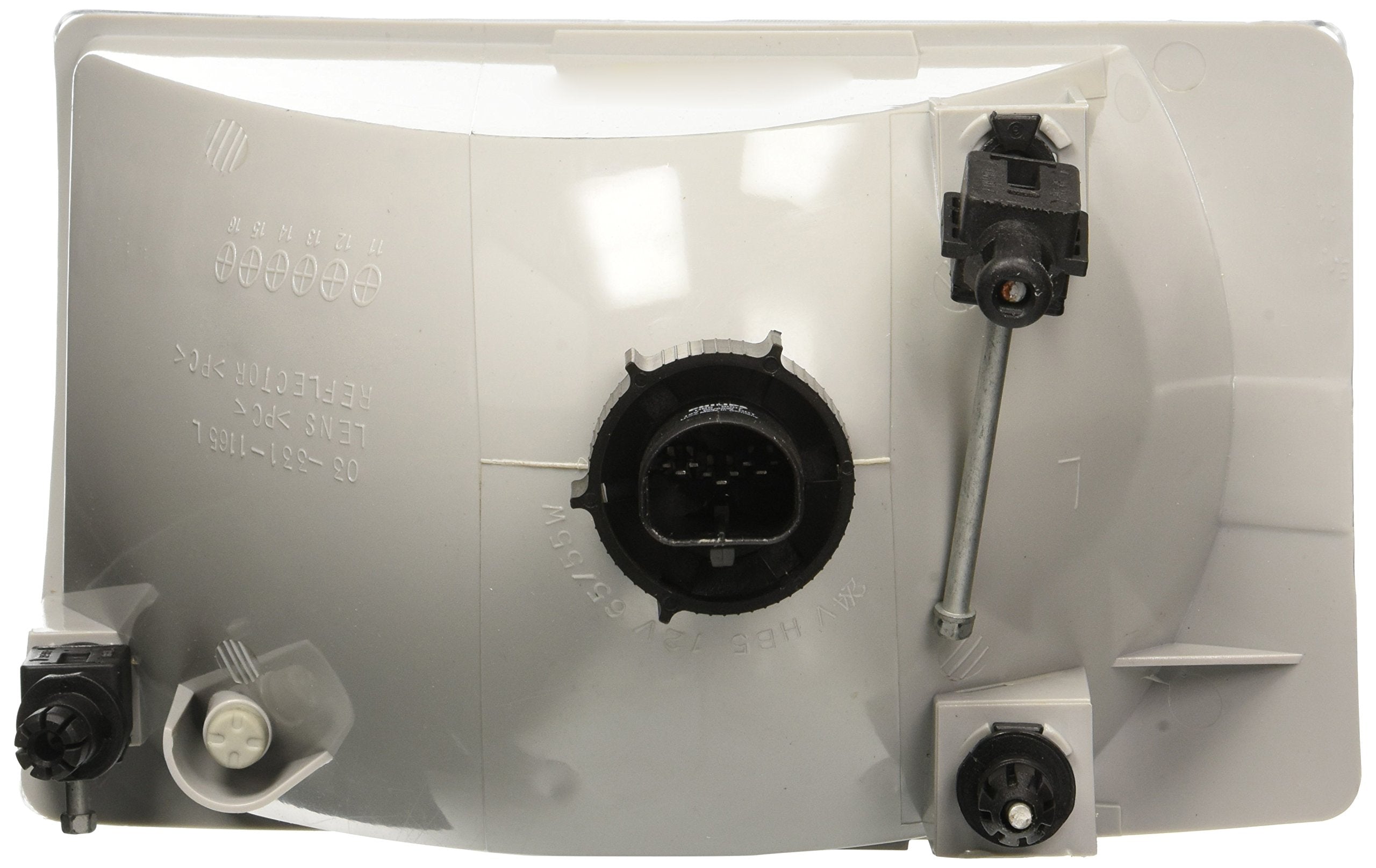 Replacement Driver Side DEPO 331-1165L-AC Headlight Assembly
