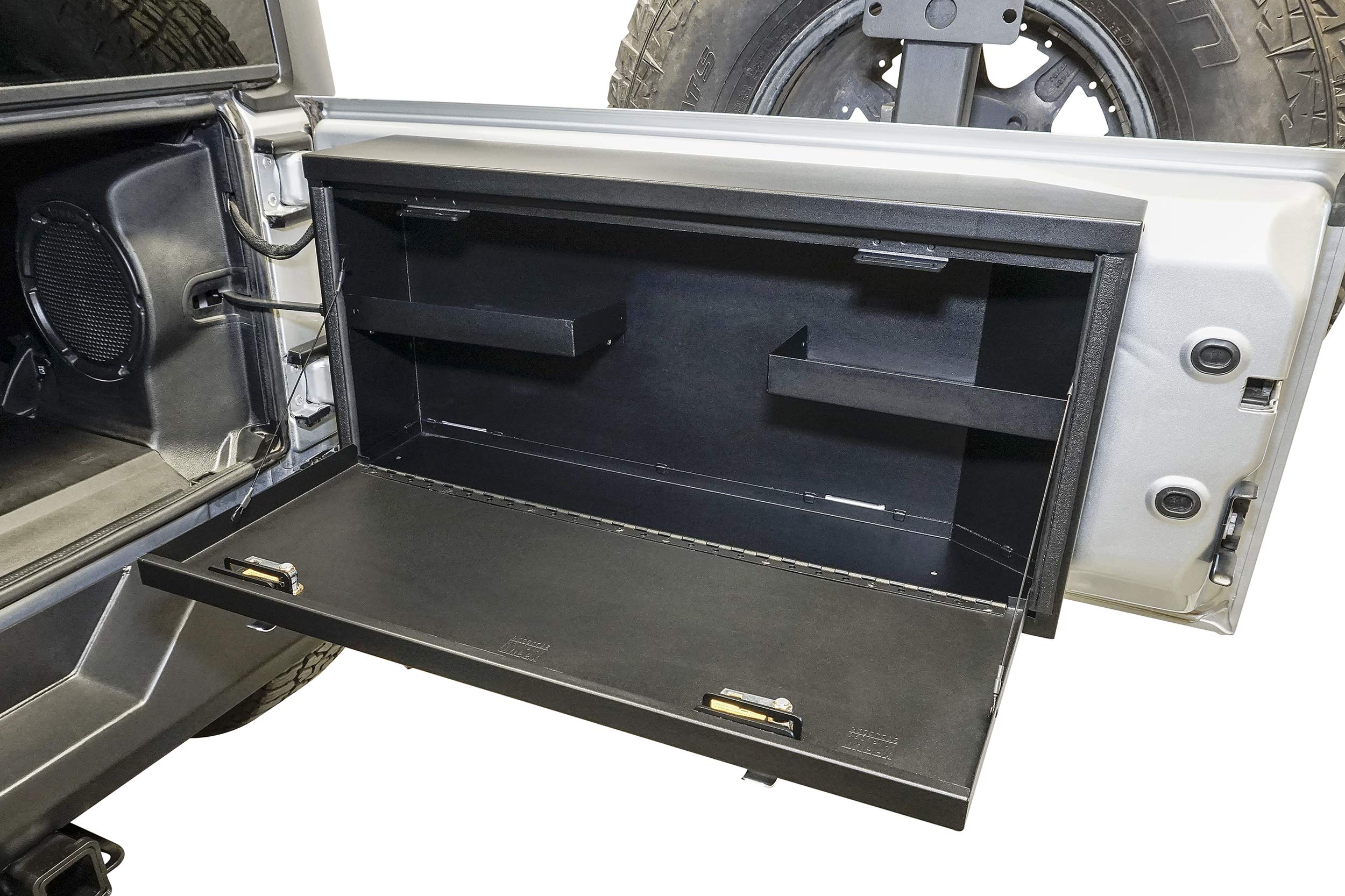 Lockbox Tuffy Security Products | Tailgate Premium Storage for Jeep Wrangler JK | 2007-2018