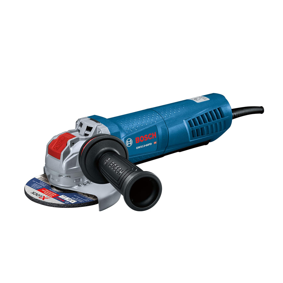 Bosch 6 In. GWX13-60PD X-LOCK Angle Grinder with No Lock-On Paddle Switch