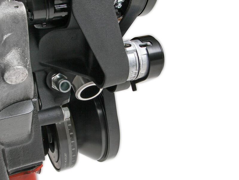 Holley 20-242BK Complete Accessory System Big Block Chevy Mid-Mount - Black Finish