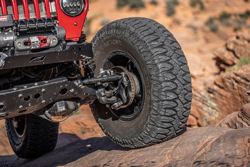 American Iron Offroad AI-1103 Ball Joint Delete System for Jeep JK, TJ, YJ, XJ Gen 2 (1990–2017) – Heavy Duty Ball Joint Upgrade & Replacement, Rebuildable, Adjustable Steering, Fixes Death Wobble