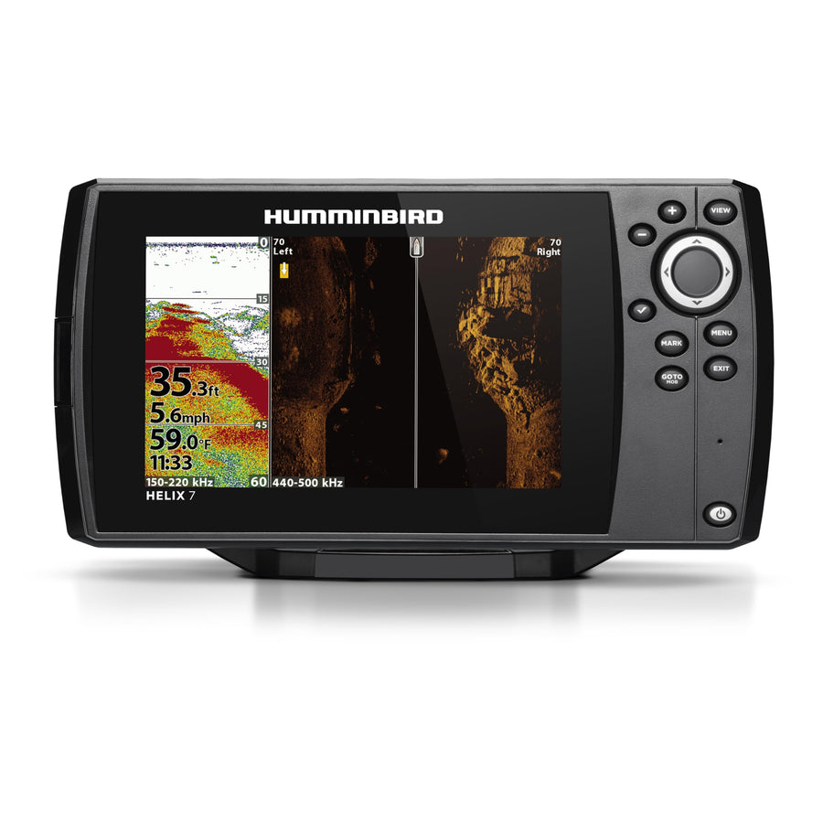 Helix 7 Humminbird Chirp SI GPS G4, Black (Renewed)