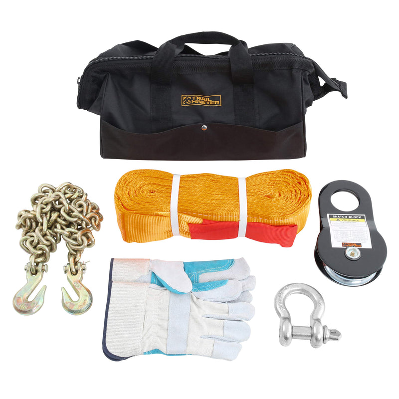 Universal Smittybilt Winch Accessory Kit,Black