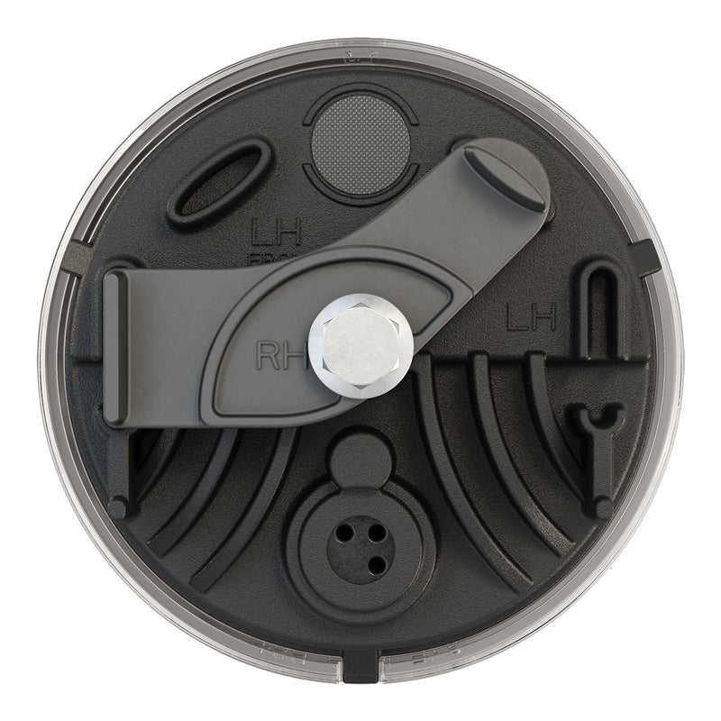 Model 239 J2 12V DOT/ECE LED Round Turn Signals J.W. Speaker 0346503 with Smoked Lens - 2 Light Kit