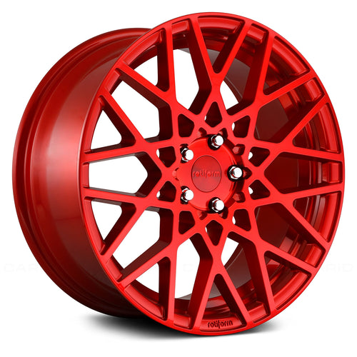 Rotiform Candy Red 18x8.5 BLQ Wheels 5x112 ET45 by Rotiform