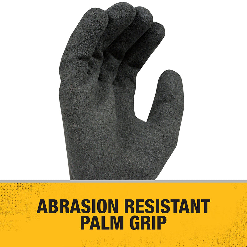 Dewalt Thermal Insulated DPG737L Grip Glove 2 In 1 Design, Large, Black/Yellow