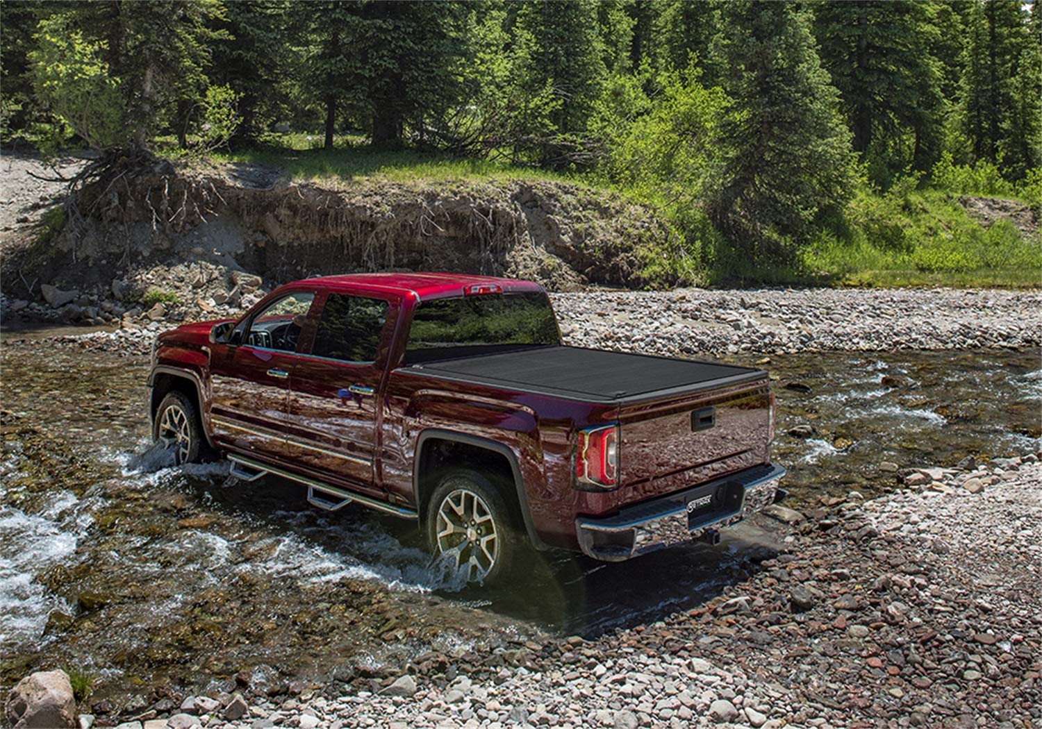 RetraxONE MX Retrax Retractable Truck Bed Tonneau Cover | 60235 | Fits 2012 - 2024 Dodge Ram 1500, 2010-21 2500/3500, w/ RamBox 6' 4" Bed (76.3")