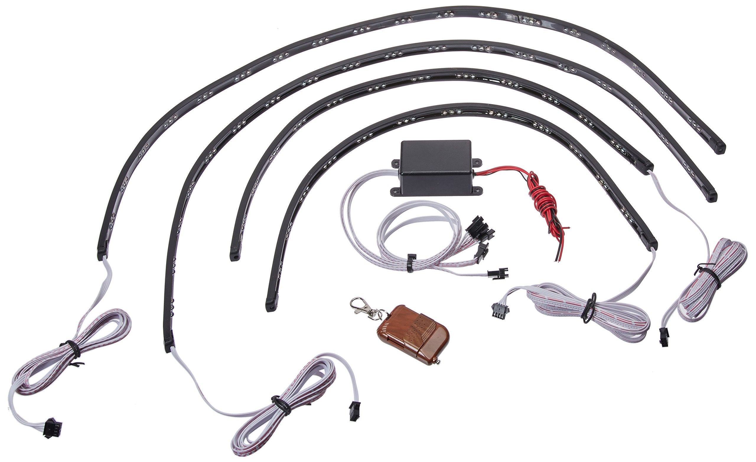 LED Under Car Kit Spec-D Tuning LU-LED7CLR48 (Multi Color - 12V 2 X 36", 2 X 48")