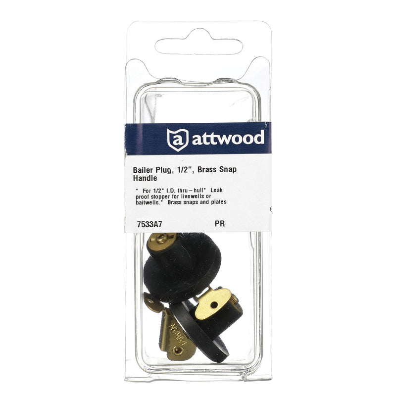 attwood 5/8 inch unisex adult boating plumbing fittings, Brass, One Size US