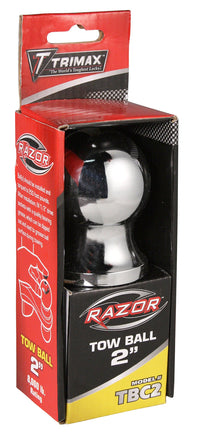 2" Trimax Chrome Tow Ball TBC2