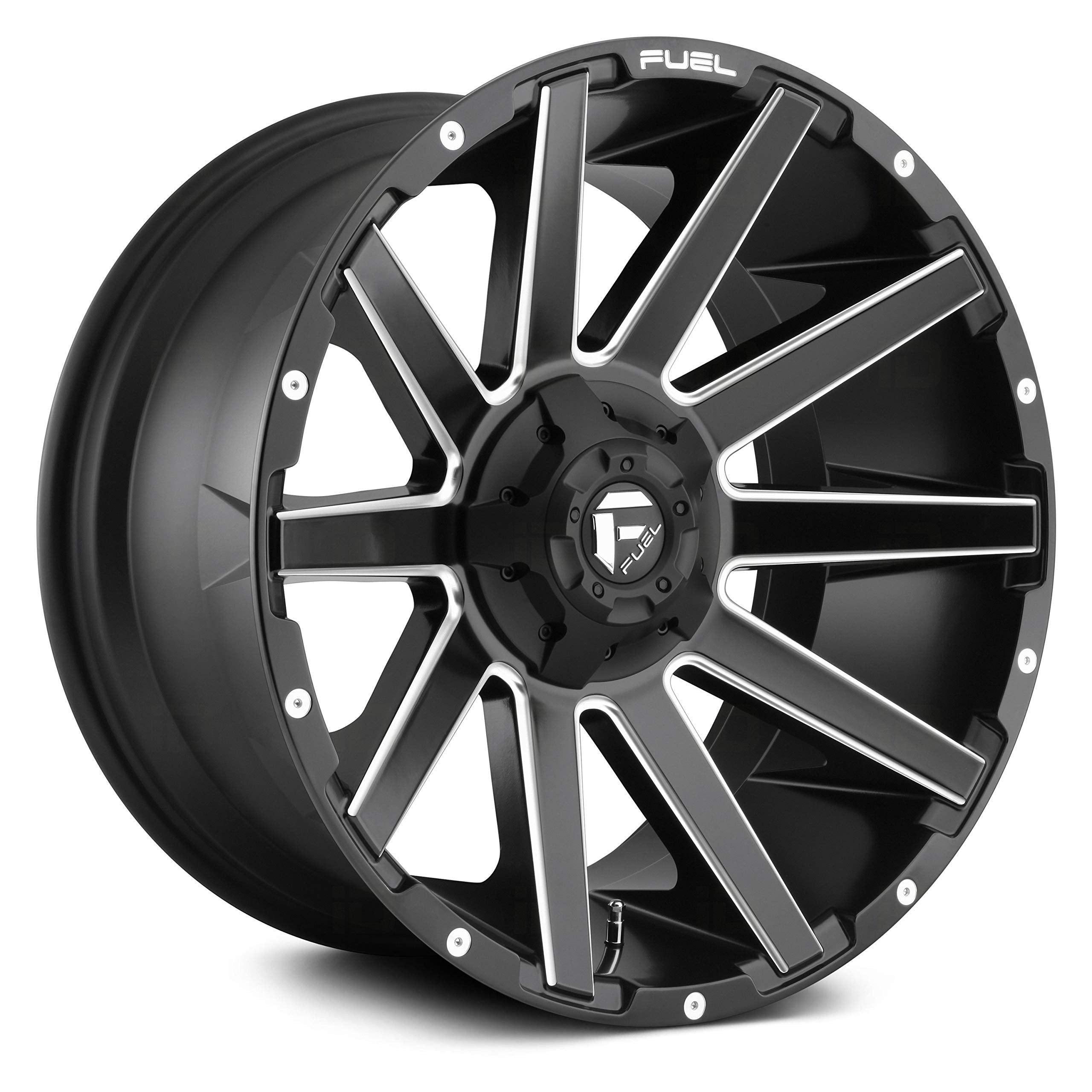D616 Fuel Offroad CONTRA Black Wheel (20 x 9. inches /6 x 135 mm, 20 mm Offset)