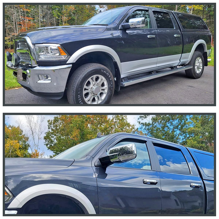 Left Driver Side Mirror Spec-D Tuning LED Signal Power Heat Compatible with 2009-2012 Dodge Ram 1500