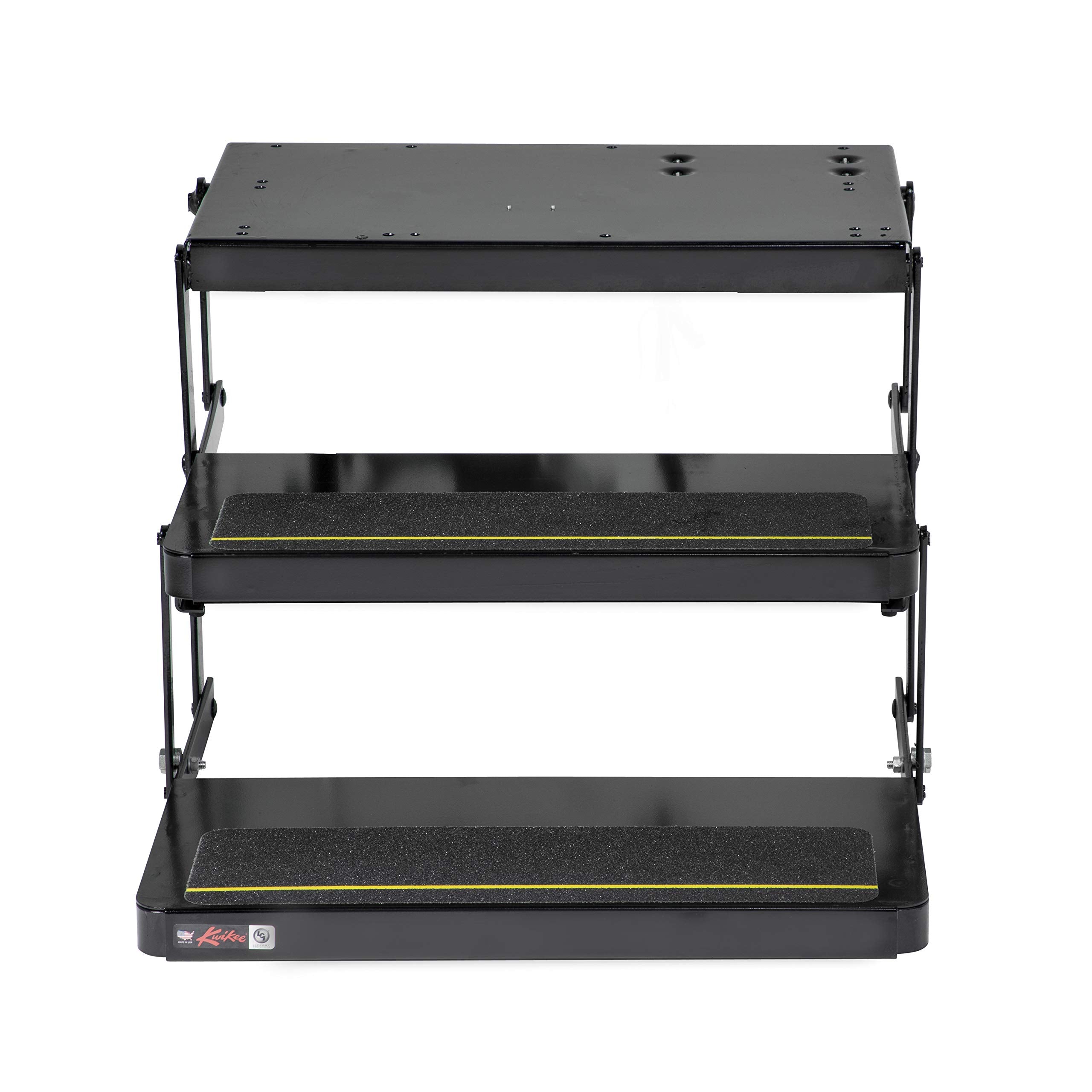 40 Series Kwikee Electric Step Assembly with Standard Drive Operation and Power Switch Kit for RVs and Travel Trailers