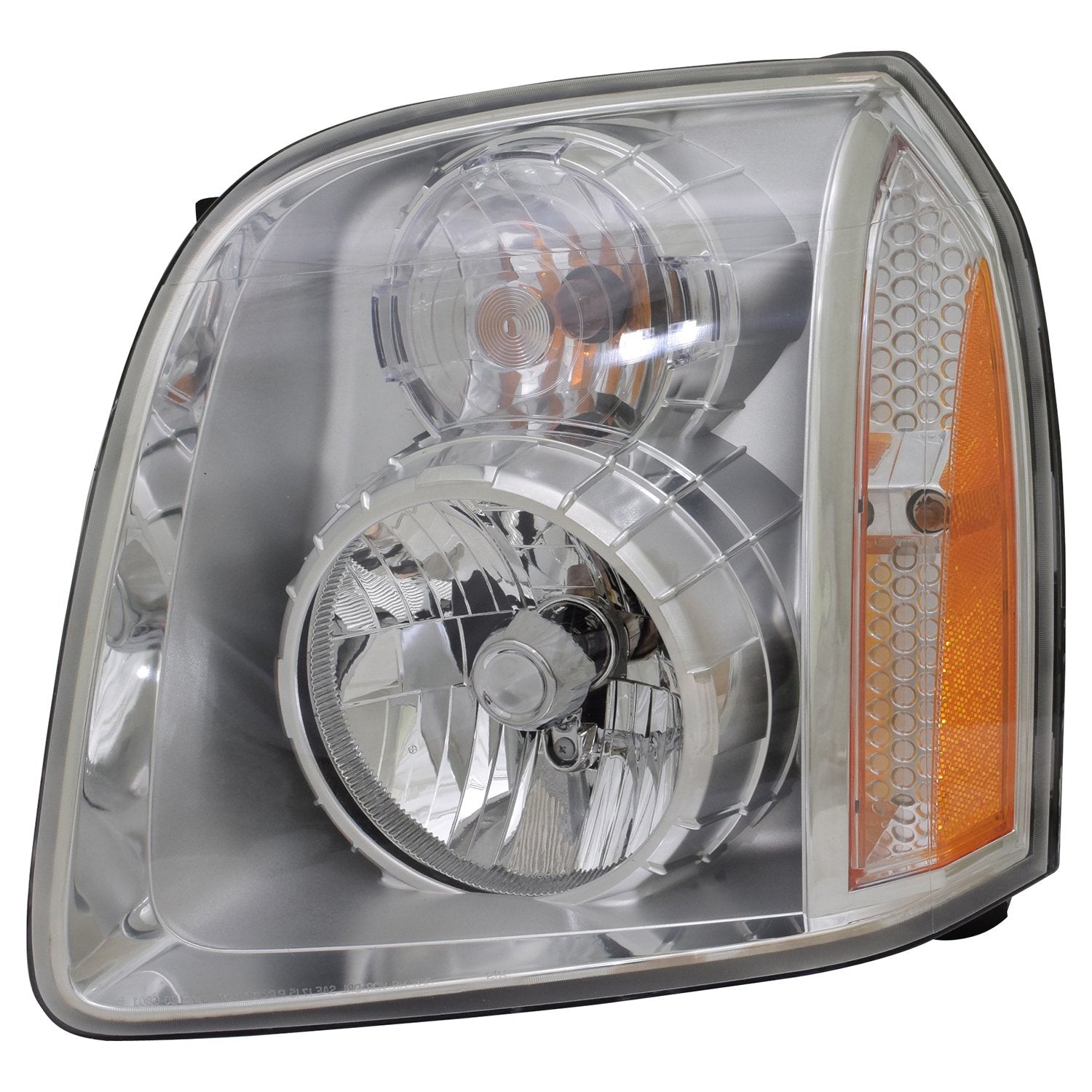 Left TYC Headlight Assembly Compatible with 2007-2014 GMC Yukon Denali Suv