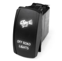 Rocker Switch LED w/White Radiance LED