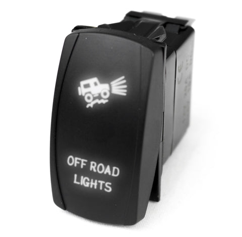 Rocker Switch LED w/White Radiance LED