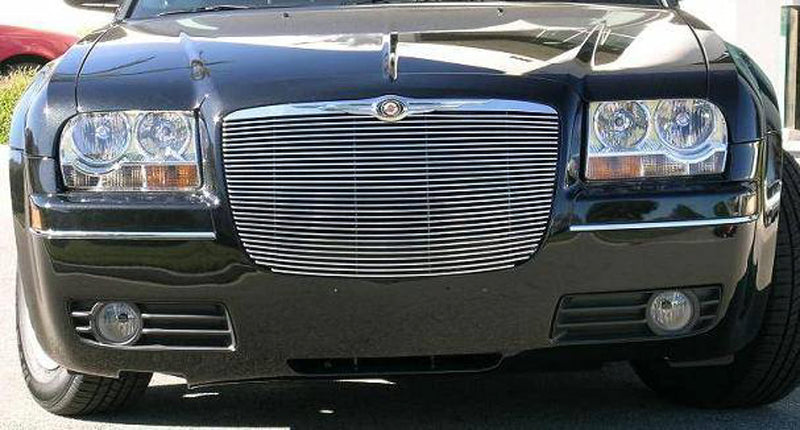 Horizontal T-Rex 20472 Polished Finish Aluminum Replacement Billet Grille for Chrysler 300