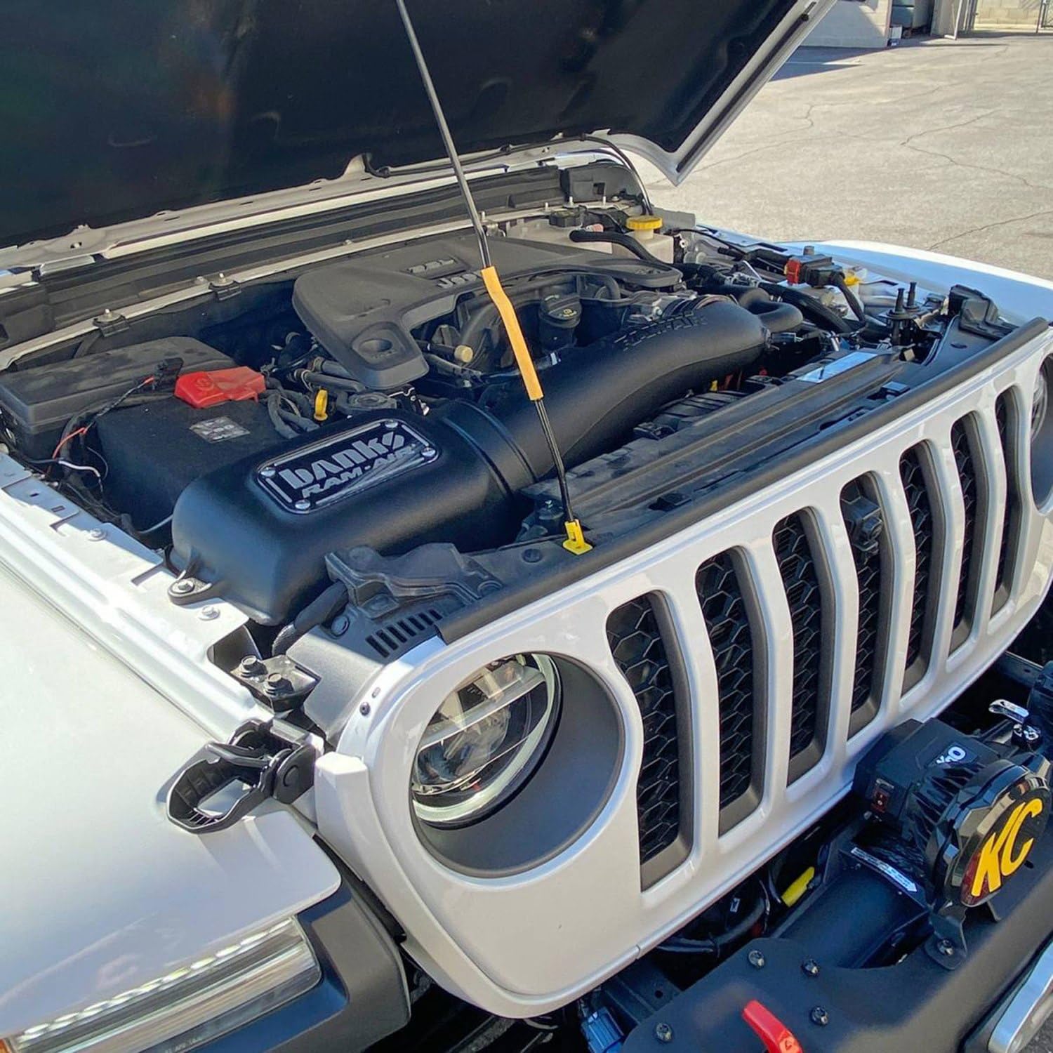 Ram Air Banks Engineering 41843-D Air Intake Kit Fits Jeep Wrangler