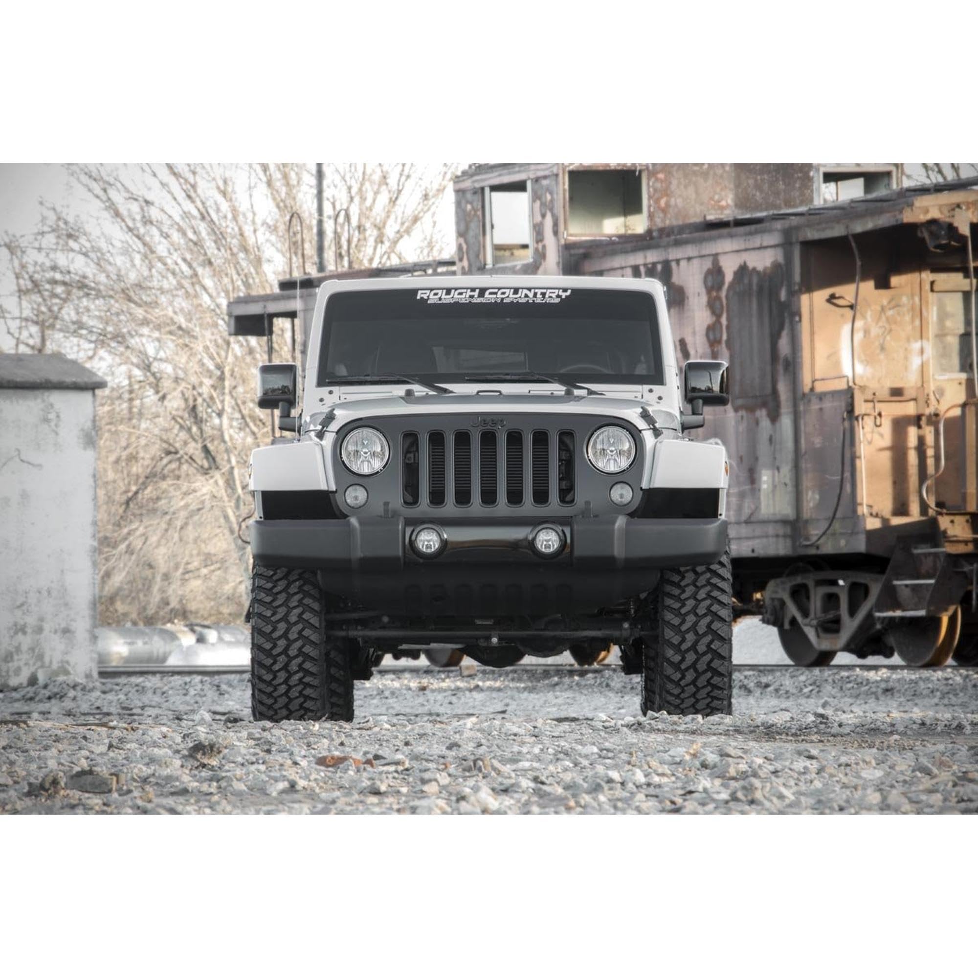 2.5" Lift Kit Rough Country for 2007-2018 Jeep Wrangler JK Unlimited - 67940