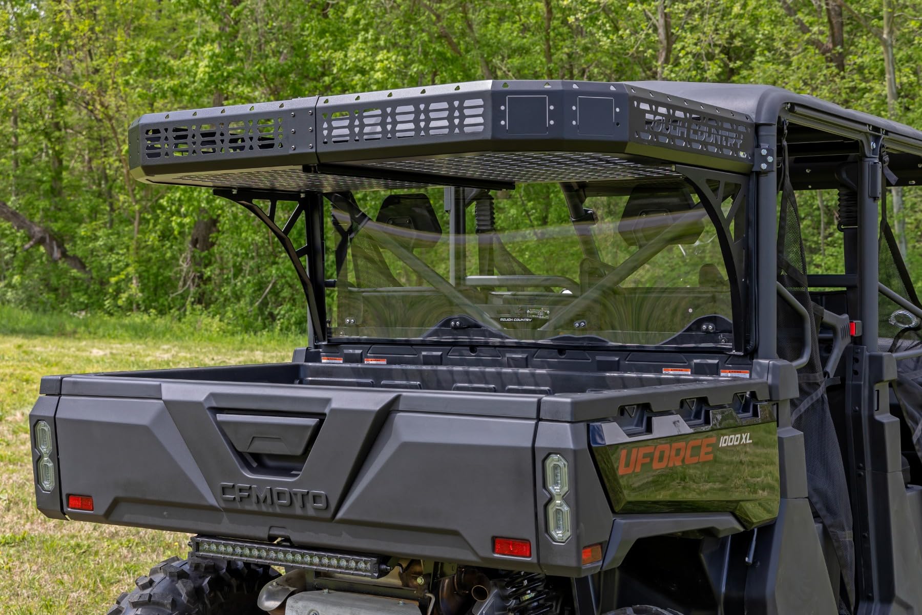 Rough Country Rear Window Panel for UForce CFMoto 1000/1000XL (2021-2025) - UV & Scratch Resistant