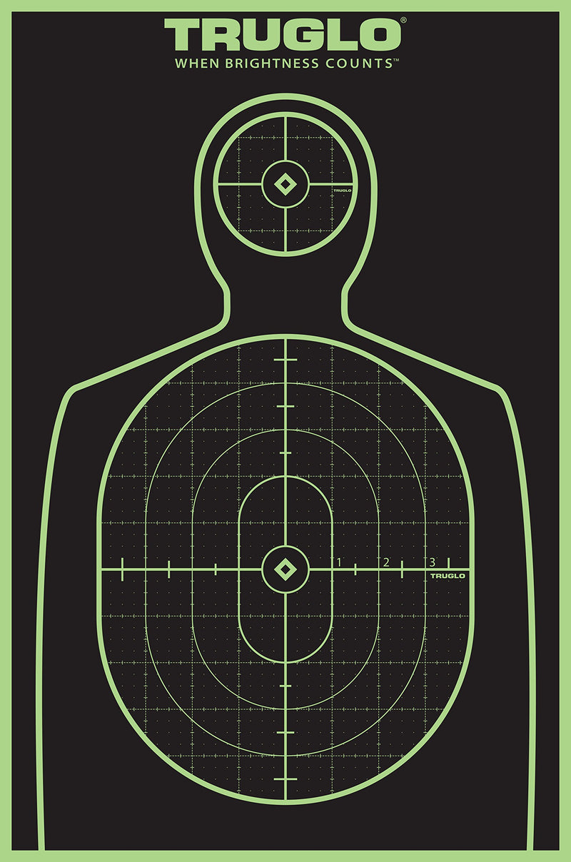 TRUGLO Reactive TRU-SEE Splatter Handgun Target, 12-Pack, Green