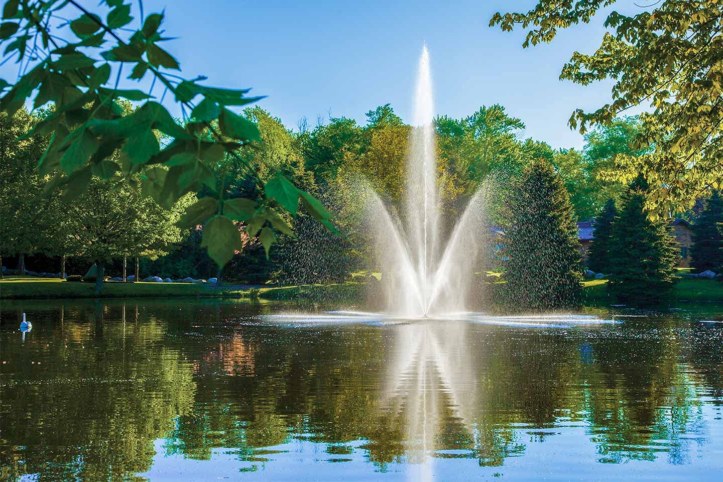 Atriarch Scott Aerator Pond Fountains – 1-1/2 Horse Power 230V 100ft Cord | Decorative Pond Fountain | Outdoor Fountain Aerator