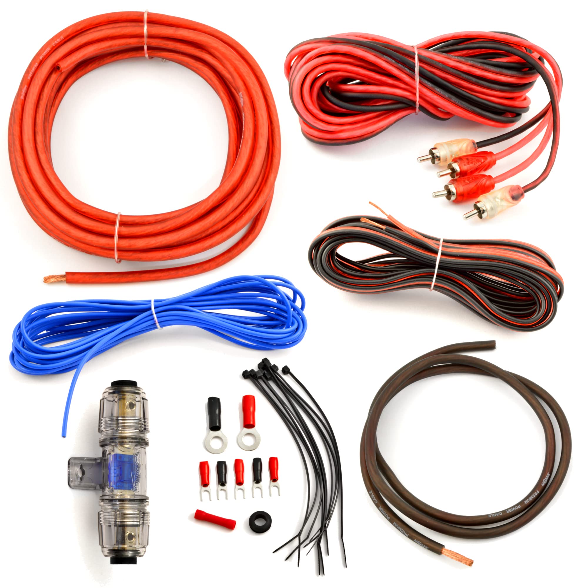 1000 Watt INSTALLBAY Universal Amp Kit 8 gauge OFC (AK8OFC)