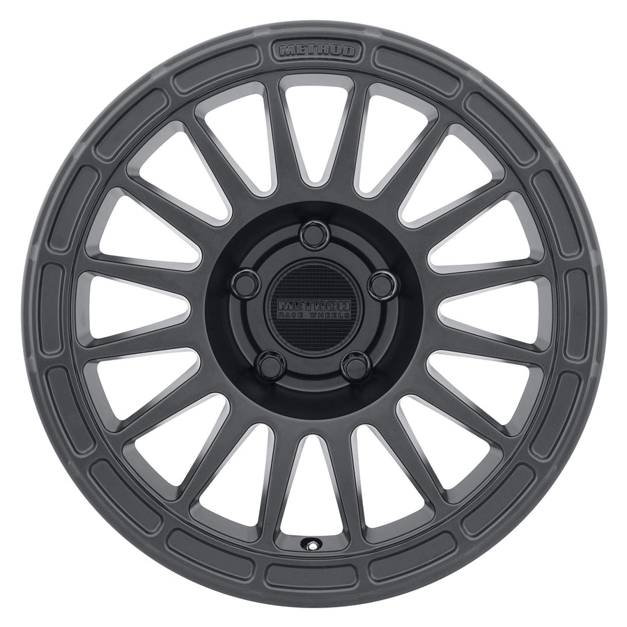 Method Race Wheels 17x8.5" Matte Black 5x5", 0mm offset 4.75" Backspace, MR31478550500
