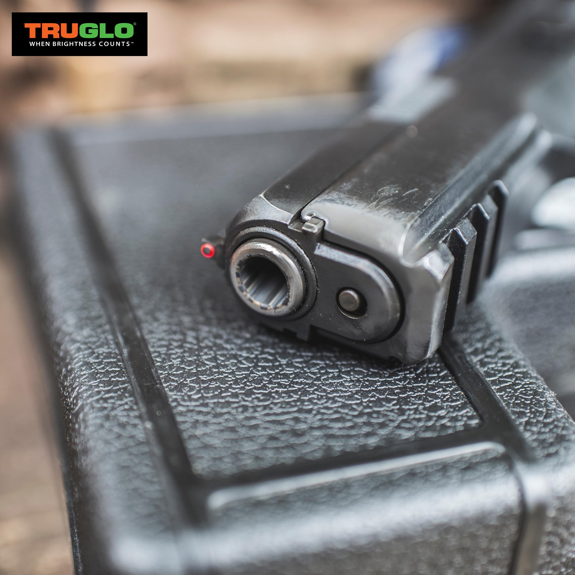 CZ 75 TruGlo Tritium Pro Glow Sight, Orange Ring
