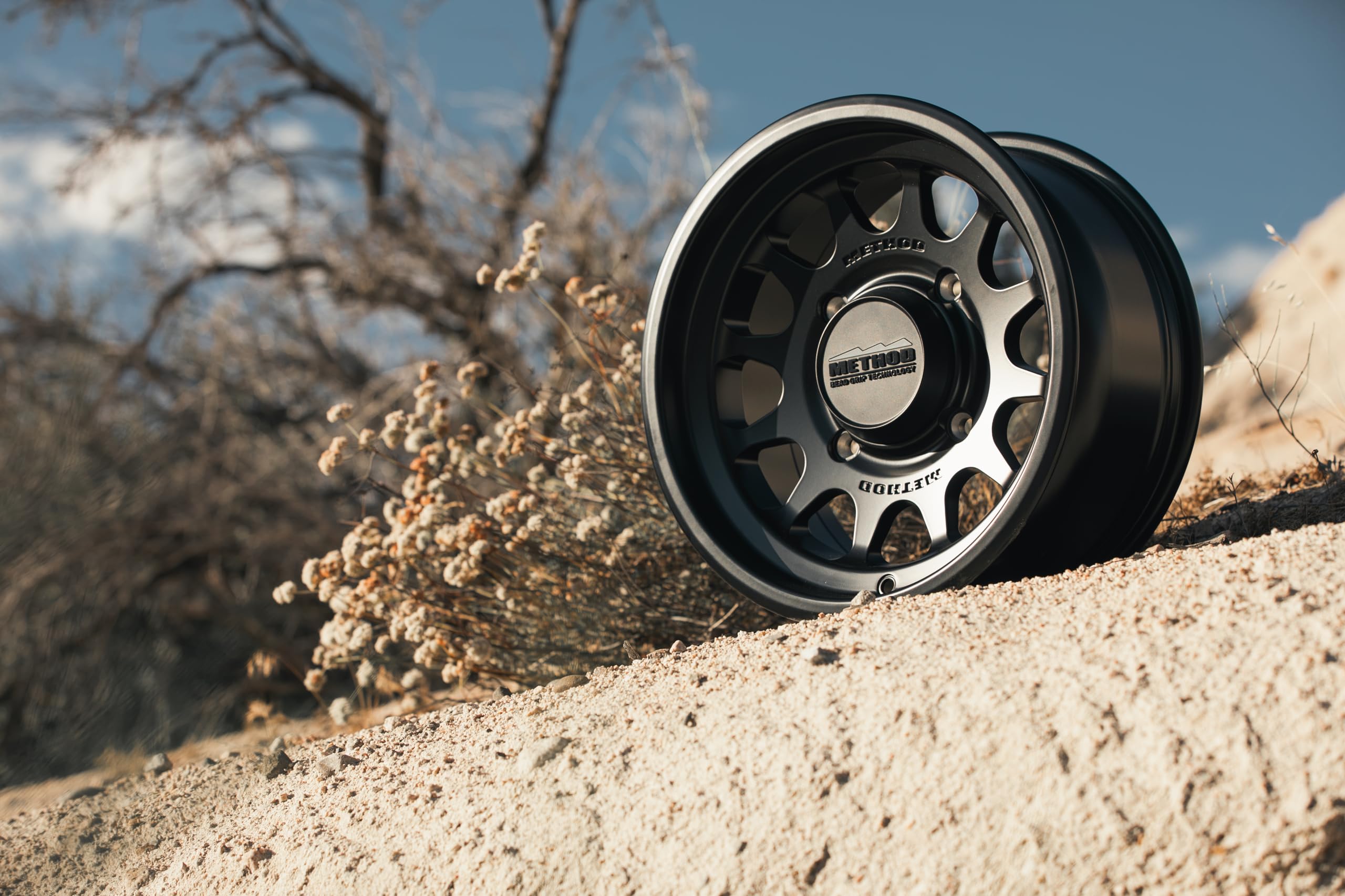 Method Race Wheel 15x10" UTV Bead Grip 4x136, 25mm offset 6.25" Backspace, MR414510471264