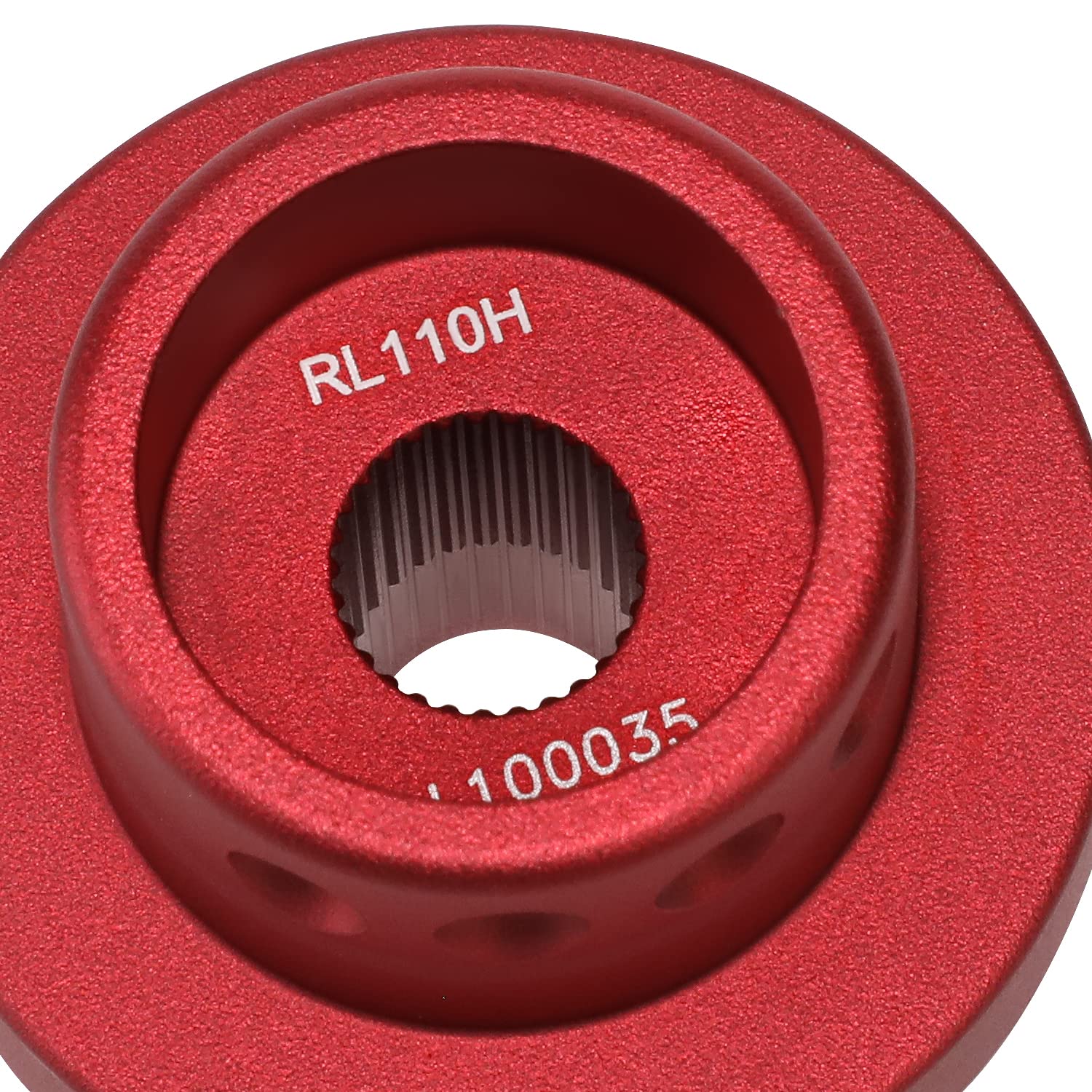 NRG Innovations SRK-RL110H-RD Short Hub Adapter Steering Wheel Compatible with 92-95 Honda Civic / 93-97 Del Sol / 90-93 Accord / 92-96 Prelude,Red
