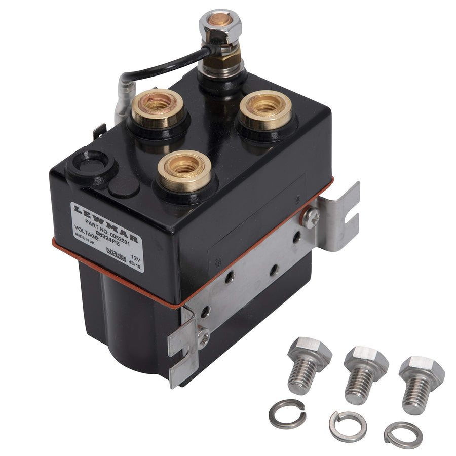 Lewmar Windlass 12V Solenoid Dual Direction, Black