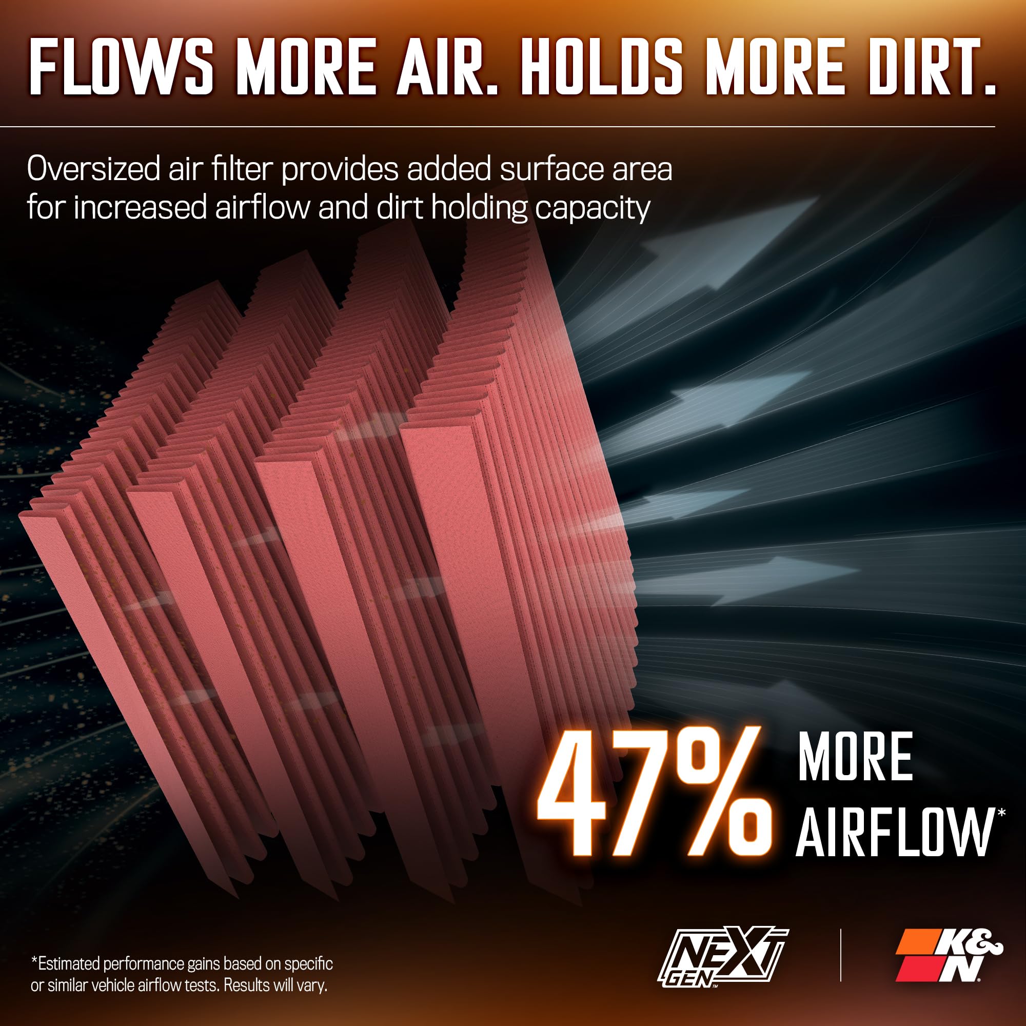 K&N Cold Air Intake System NextGen: High-Flow Cotton Filter: Compatible with 2012-2018 JEEP: Wrangler, Wrangler JK, 50-1566