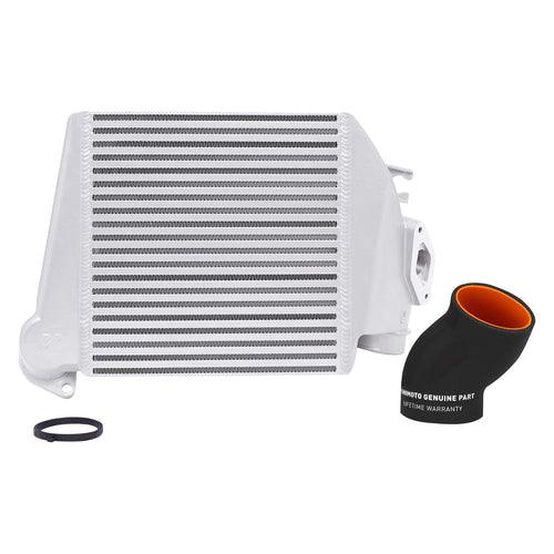 Mishimoto Top-Mount Intercooler Kit MMTMIC-WRX-08SLBK Fits Subaru WRX 2008-2014 Silver Cooler, Black Hose