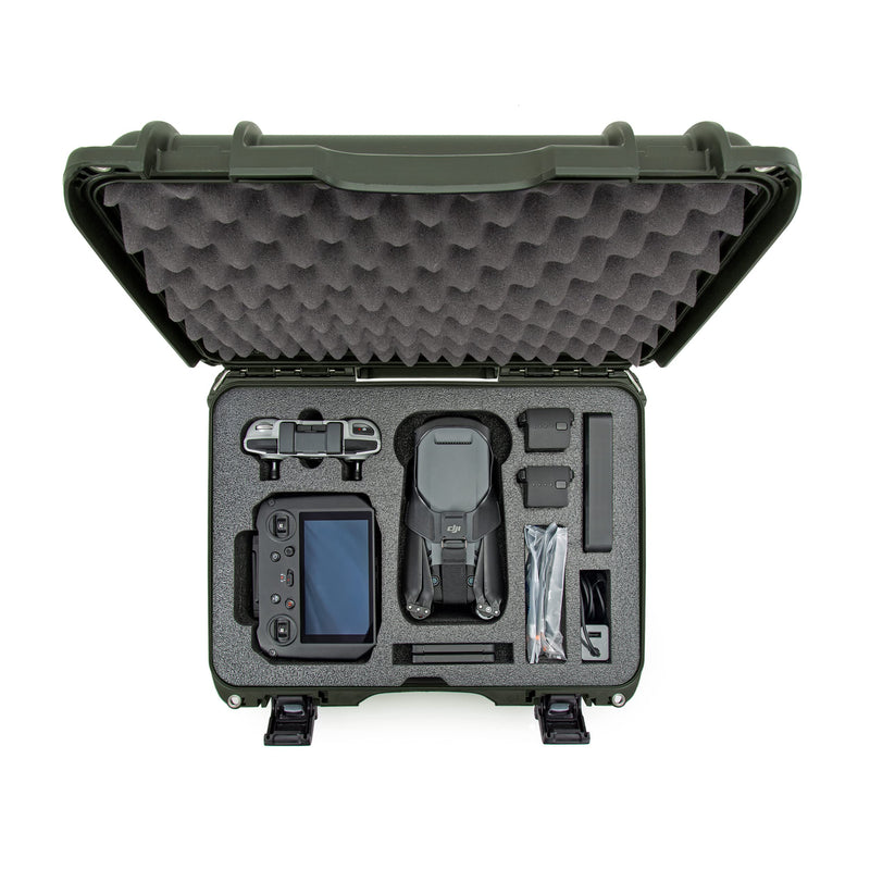 925 Nanuk Waterproof Case with Foam Insert for DJI Mavic 3 Fly More/Cine Premium Combo, Olive