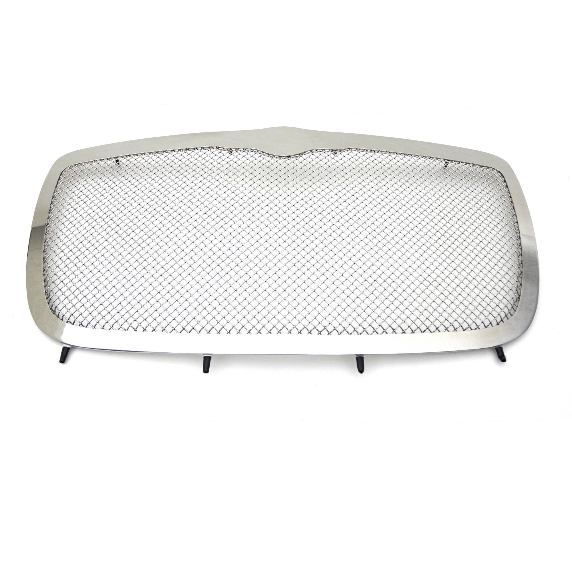 Upper Class T-Rex 54471 Small Mesh Stainless Polished Finish Replacement Grille for Chrysler 300