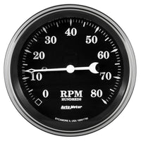 AUTO METER Old Tyme Black Electric Programmable Speedometer 3-3/8 in. 1790