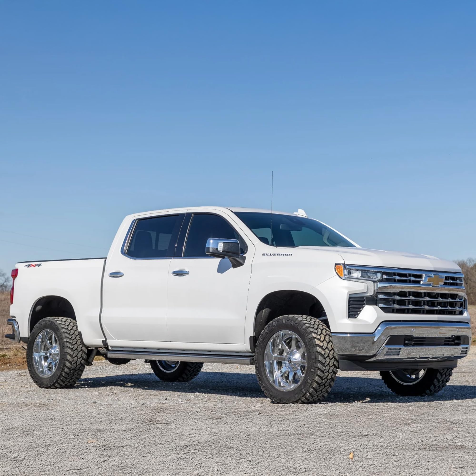 3.5" Rough Country Vertex/V2 Lift Kit for 22-24 Chevy Silverado 1500-28257RED