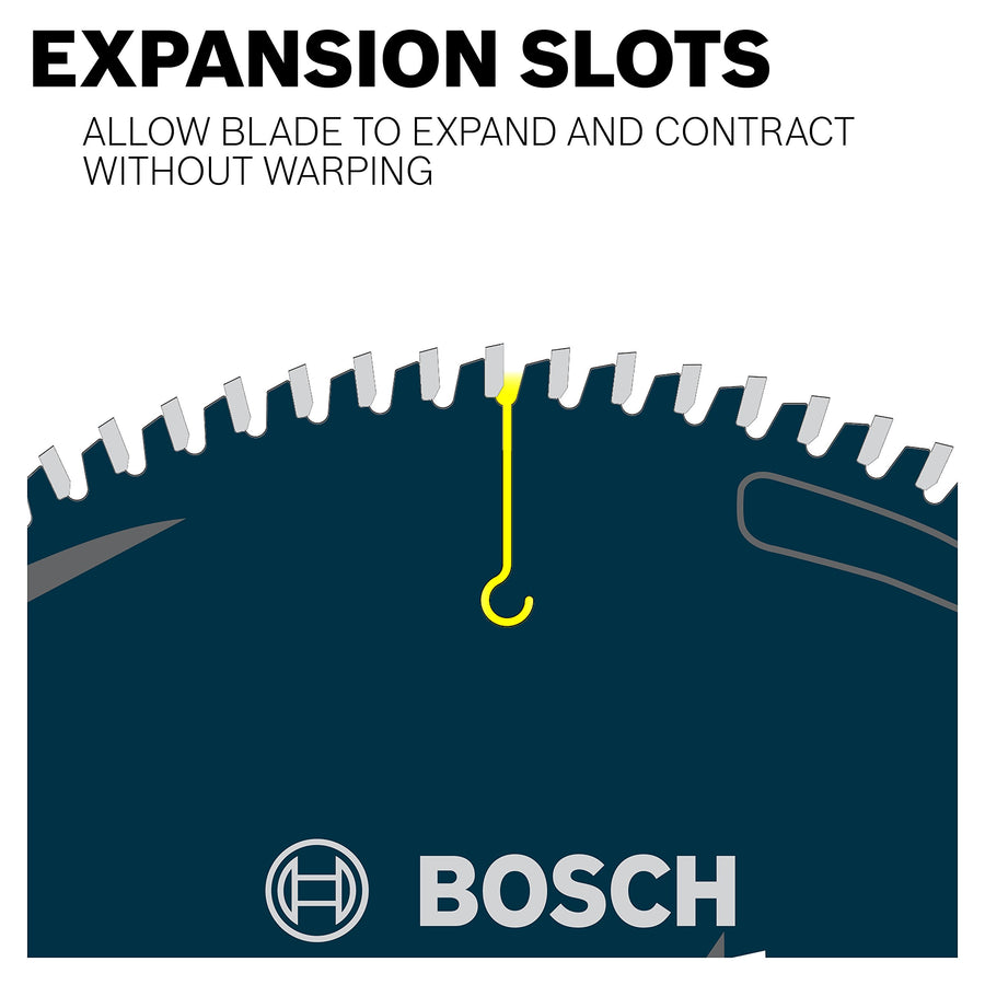 Bosch 12 in. PRO1280NFB 80 Tooth Edge Non-Ferrous Metal-Cutting Circular Saw Blade